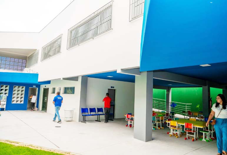 EMEI Jardim dos Sonhos é inaugurada no bairro Sã...